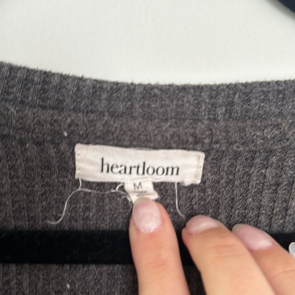 Grey Ribbed Long sleeve - Picture 2 of 3